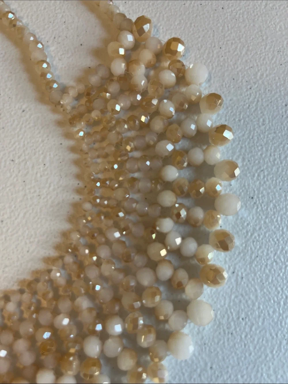 TWO Beaded Statement Necklaces